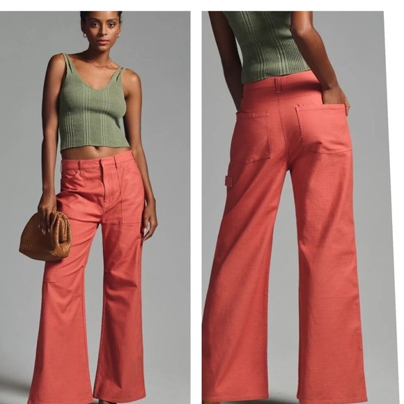 Anthropologie Pants - ANTHRO | Pilcro‎ Puddler Flare Pants